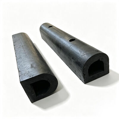 D Type Fenders Tahan Minyak Tahan Korosi Air Laut Ukuran Kustom D Rubber Fenders